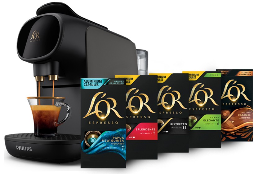 Philips Barista Sublime LM9012/60 + дегустационный сет L'OR (50 капсул)