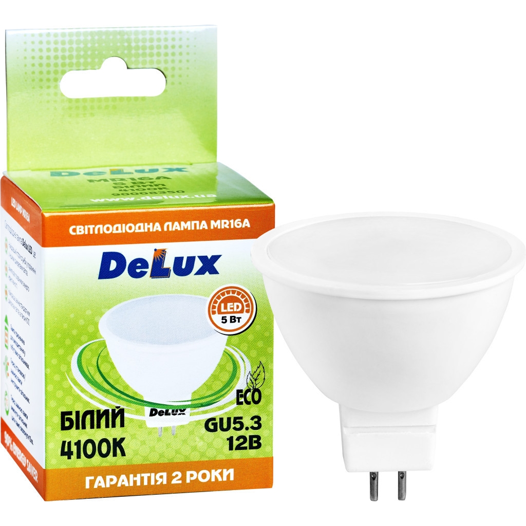 в продаже Лампа Delux GU5.3 MR16 5Вт 4100K 12В (90021254) - фото 3