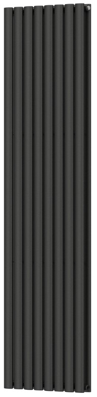 в продажу Радіатор для опалення Navin Ellipse Double 480x1800-8, чорний (02-245033-4818) - фото 3