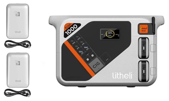Litheli B1000 (1069 Wh) + 2 Power Bank (20000 mAh)