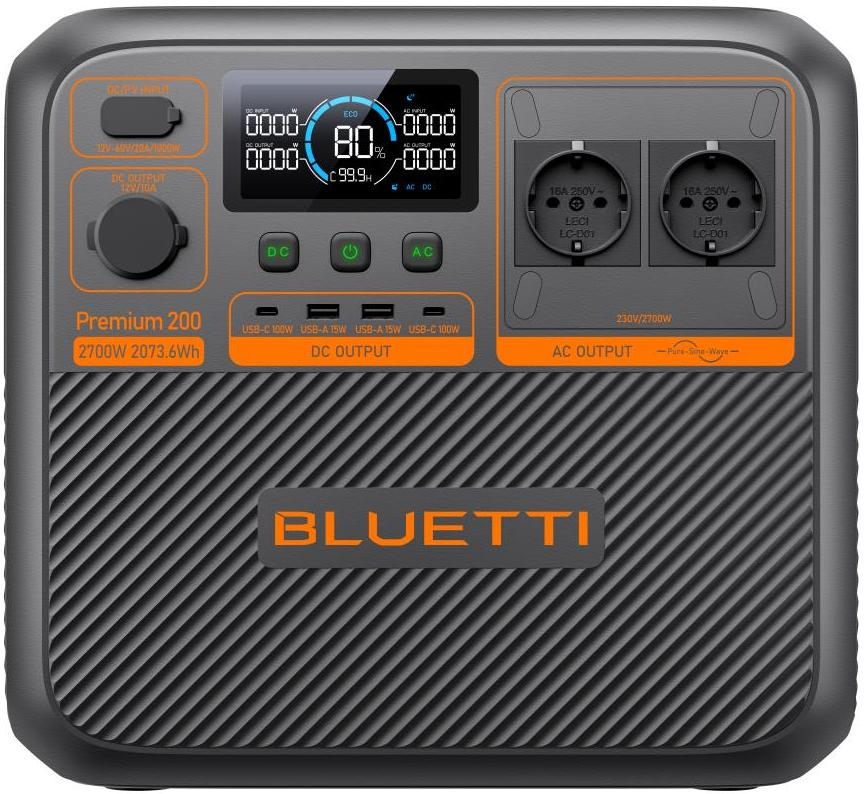 Портативна зарядна станція Bluetti Premium 200 V2 2700W інструкція - зображення 6