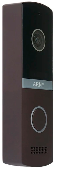 Вызывная панель ARNY AVP-NG230 2MPX Brown цена 2657 грн - фотография 2