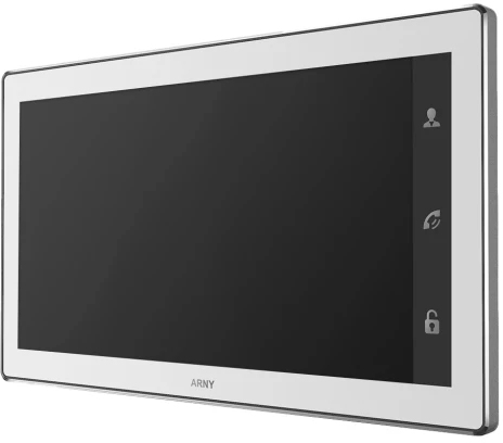 Видеодомофон ARNY AVD-1040 2MPX PIP White цена 9515 грн - фотография 2