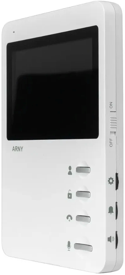 Видеодомофон ARNY AVD-410 White цена 1999 грн - фотография 2