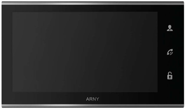 Відеодомофон ARNY AVD-730 2MPX Black