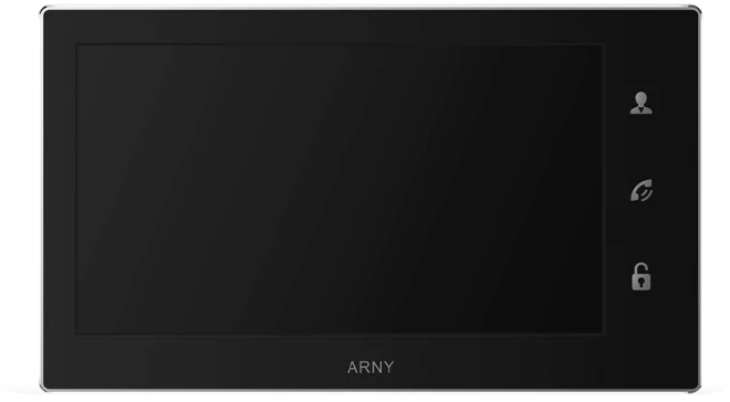 Відеодомофон ARNY AVD-740 2MPX Black
