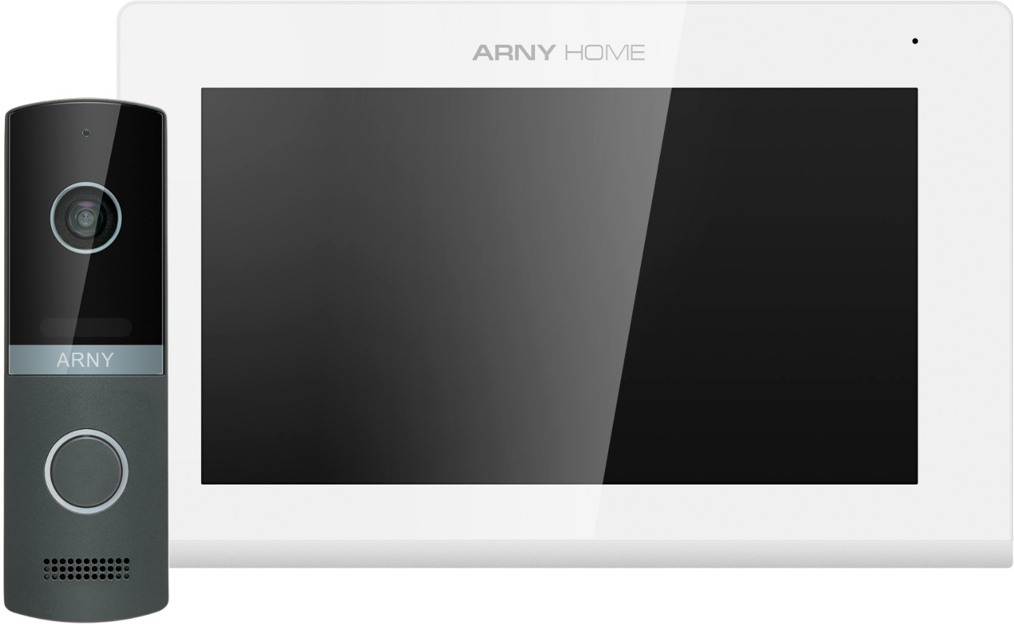 Комплект відеодомофону ARNY AVD-7421А White/Gray