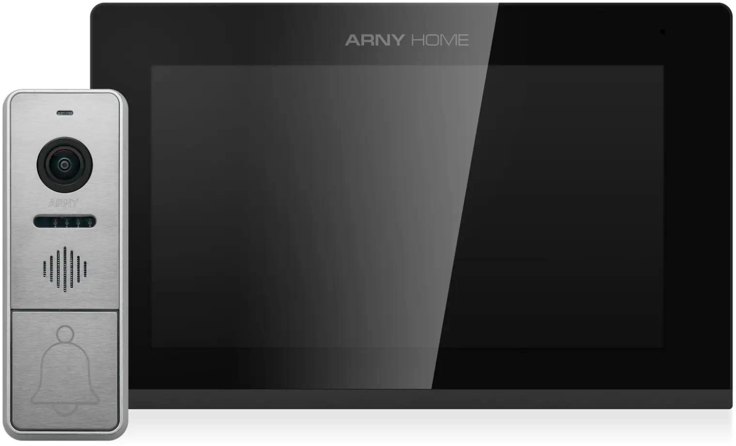 Комплект відеодомофону ARNY AVD-7443A Black/Gray