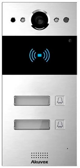 Вызывная панель Akuvox R20B X2 OW Silver