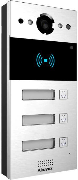 Виклична панель Akuvox R20B X3 OW Silver ціна 12558 грн - фотографія 2