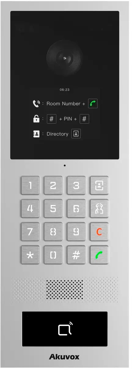 Вызывная панель Akuvox S532 Silver