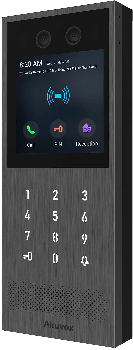 Вызывная панель Akuvox X912S Black цена 57078 грн - фотография 2