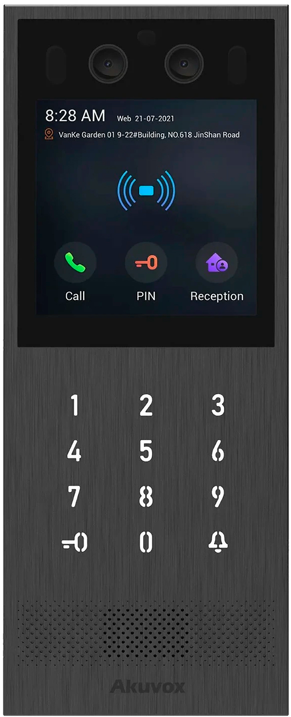Вызывная панель Akuvox X912S Black