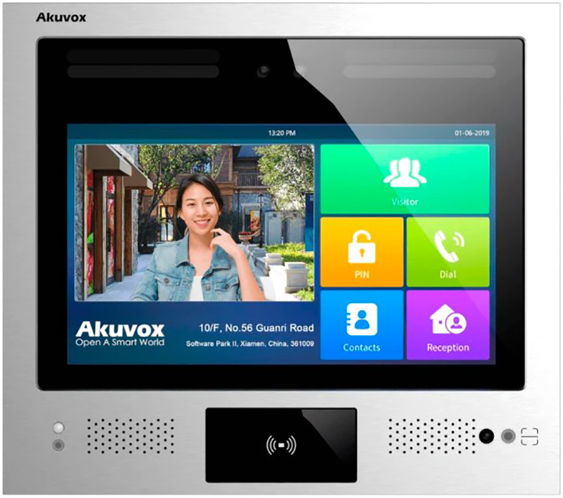 Вызывная панель Akuvox X916S Silver