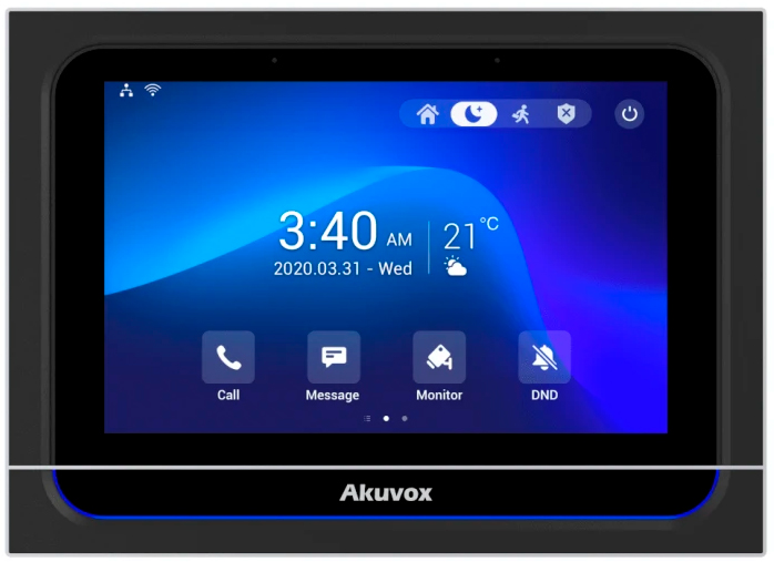 Характеристики видеодомофон Akuvox X933S Black