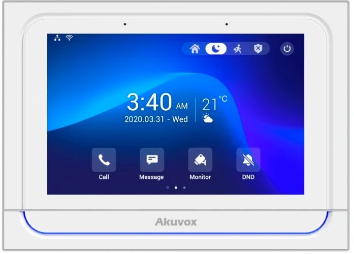 Видеодомофон Akuvox X933W White цена 18858 грн - фотография 2