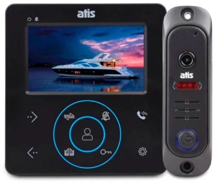 ᐉ Комплект видеодомофона Atis AD-480B Kit Box купить по цене 3 045 грн ...