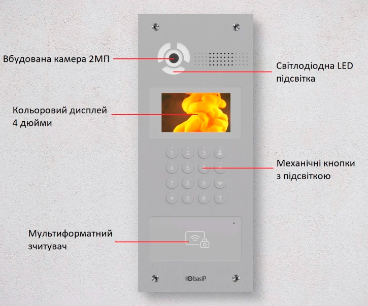 продаём Bas-IP AA-07FB Silver в Украине - фото 4