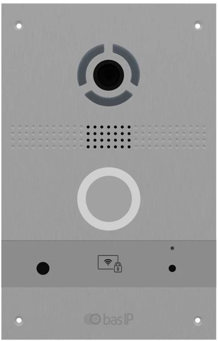 Виклична панель Bas-IP AV-08FB Silver