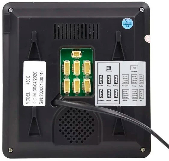Комплект відеодомофону Bcom BD-480M Kit Black відгуки - зображення 5