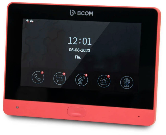 Відеодомофон Bcom BD-760FHD/T Red