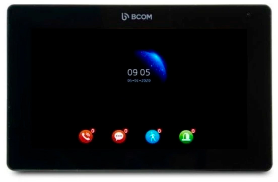 Відеодомофон Bcom BD-770FHD/T Black