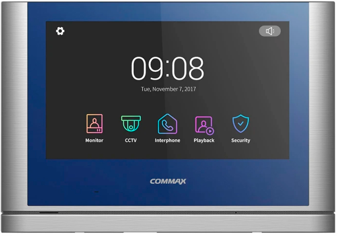 Commax CDV-1024MA Blue + Dark Silver