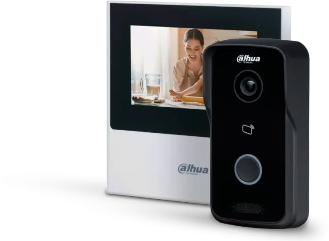 Dahua Technology DHI-VTH2611L-WP + DHI-VTO2111D-P-S3