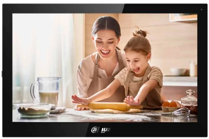 Комплект видеодомофона Dahua Technology DHI-VTH5341G-W + DHI-VTO2311R-WP цена 21758 грн - фотография 2
