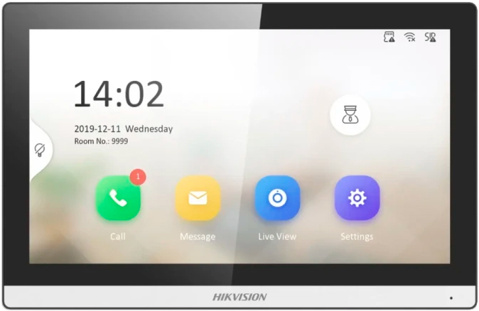 Видеодомофон Hikvision DS-KH6350-WТE1