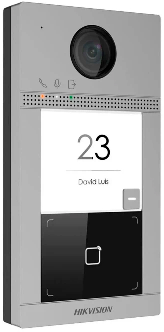 в продаже Вызывная панель Hikvision DS-KV8113-WME1(B)/Flush Silver - фото 3