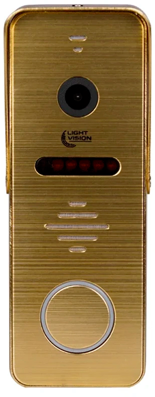 Вызывная панель Light Vision RIO FHD Gold (82-00214) цена 2393 грн - фотография 2