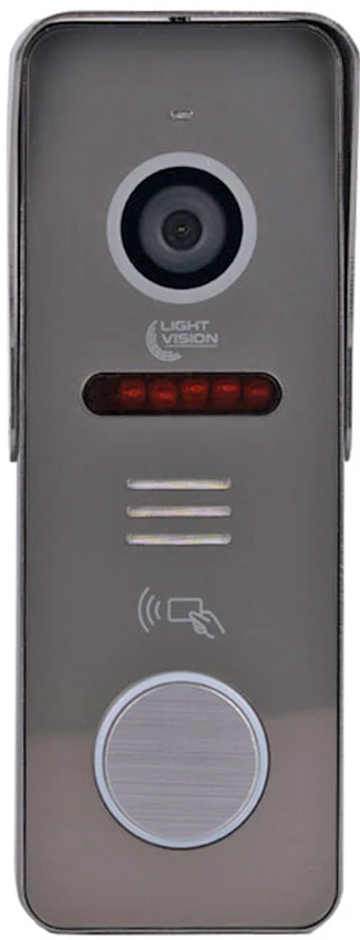 Вызывная панель Light Vision RIO FHD(RF) Grey (82-00221) цена 2610 грн - фотография 2