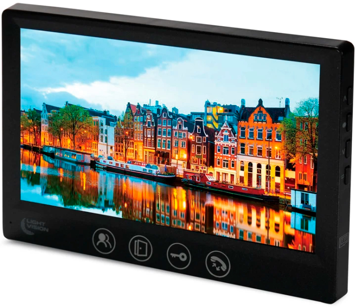 в продажу Відеодомофон Light Vision AMSTERDAM FHD Black (82-00205) - фото 3