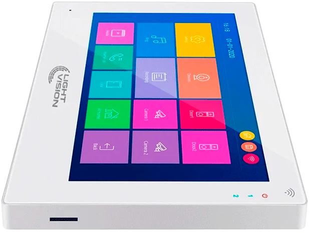 в продажу Відеодомофон Light Vision SINGAPORE FHD White (82-00229) - фото 3