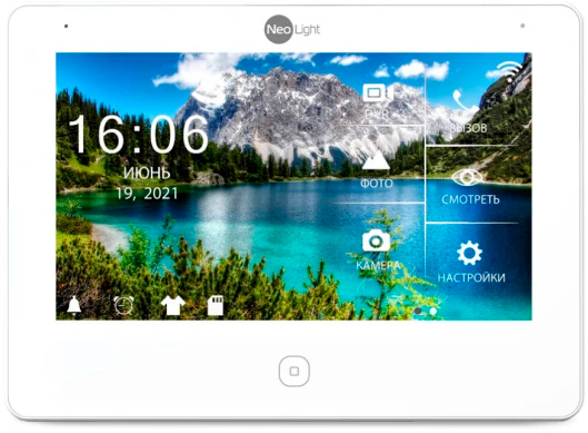 Відеодомофон NeoLight ALPHA HD WF White
