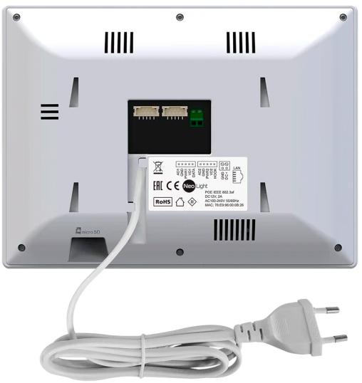 Відеодомофон NeoLight ALPHA Hybrid White відгуки - зображення 5