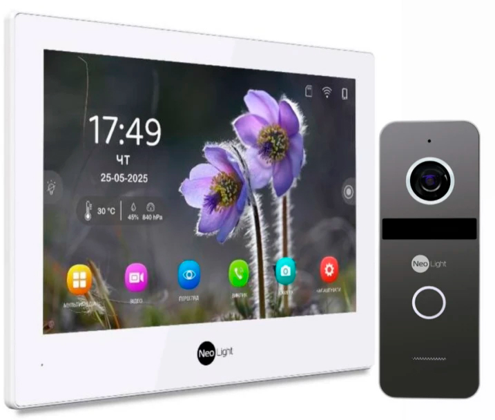 Інструкція комплект відеодомофону NeoLight ALPHA Hybrid IP Kit Graphite