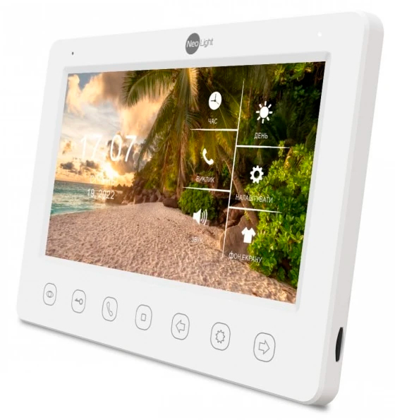 Відеодомофон NeoLight KAPPA White ціна 3699 грн - фотографія 2