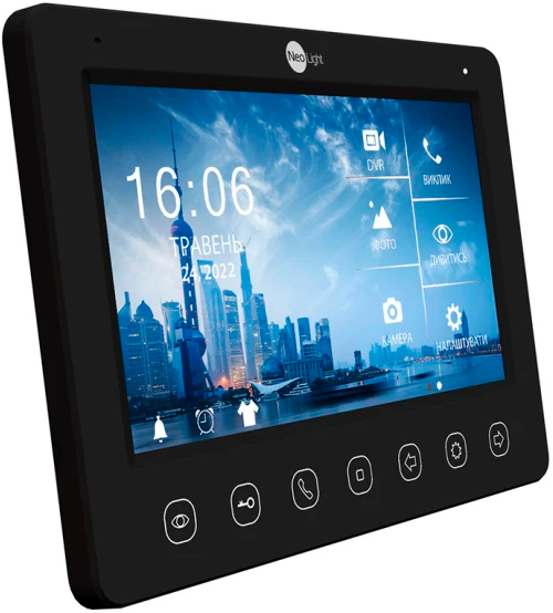 в продажу Відеодомофон NeoLight KAPPA+ HD Black - фото 3