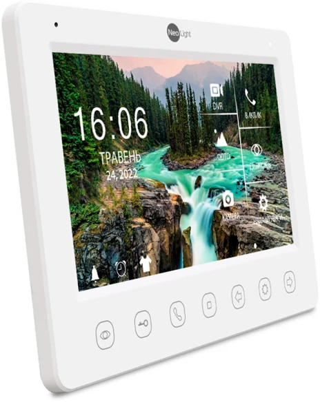Відеодомофон NeoLight KAPPA+ HD White ціна 6459 грн - фотографія 2