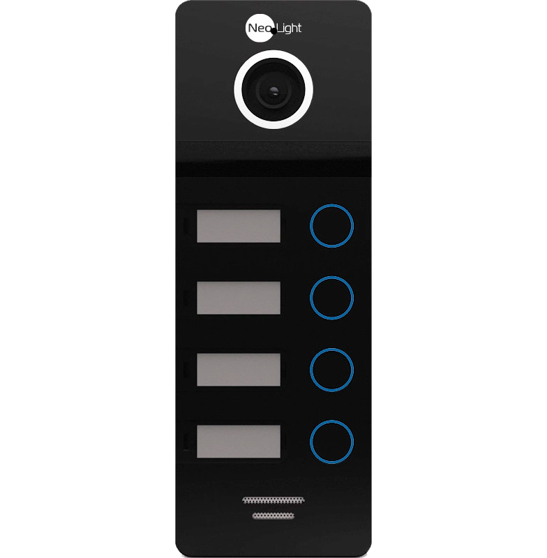 Виклична панель NeoLight MEGA/4 Black