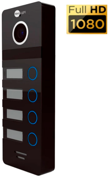 Виклична панель NeoLight MEGA/4 FHD Graphite ціна 3220 грн - фотографія 2