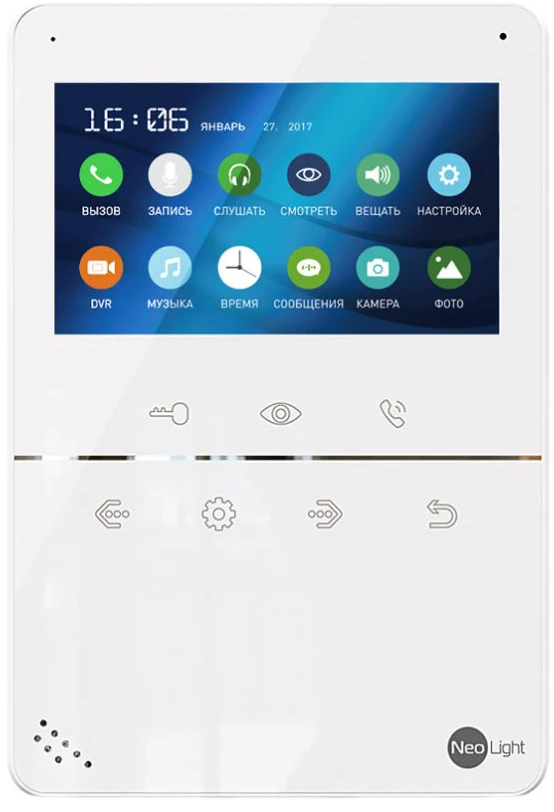 Відгуки відеодомофон NeoLight TETTA+ White в Україні