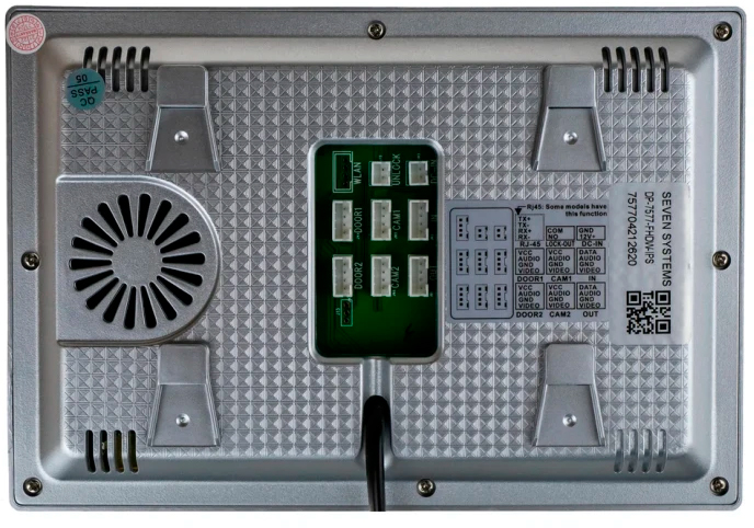 Видеодомофон SEVEN DP-7577FHDW - IPS White цена 7560 грн - фотография 2