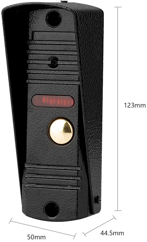 Вызывная панель SEVEN CP-7506 Black характеристики - фотография 7