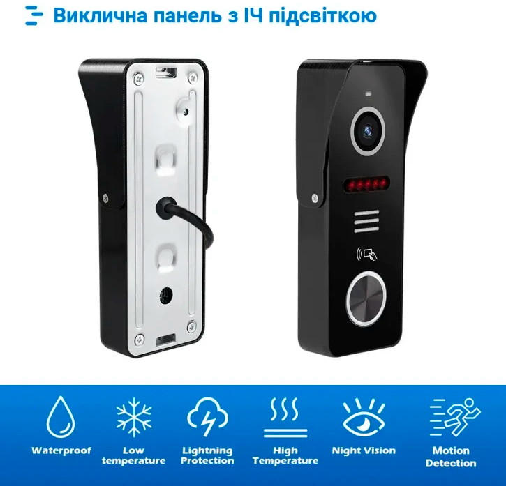 Вызывная панель SEVEN CP-7500FHD-Wi-Fi Black инструкция - изображение 6