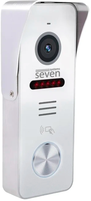 Вызывная панель SEVEN CP-7503F RFID Mifare White цена 2843 грн - фотография 2