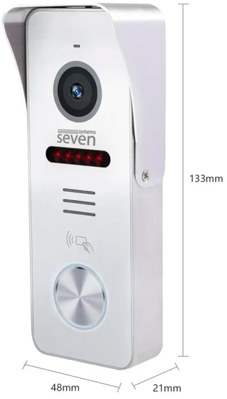 Вызывная панель SEVEN CP-7500FHD-Wi-Fi White характеристики - фотография 7