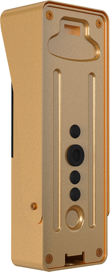 обзор товара Вызывная панель Slinex ML-20CRHD Black/Gold - фотография 12